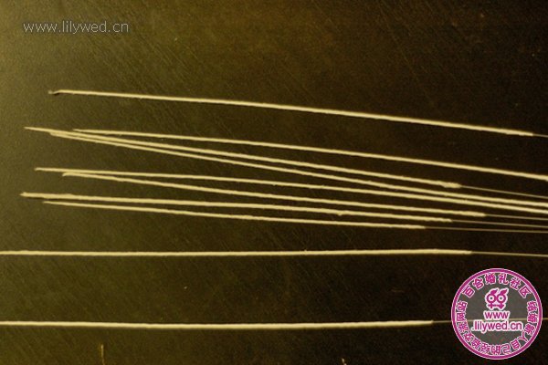 準(zhǔn)備好的鐵絲手捧花枝干，需要多準(zhǔn)備幾支